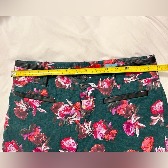 Anthropologie Cartonnier Floral Cropped trousers - Picture 5 of 10